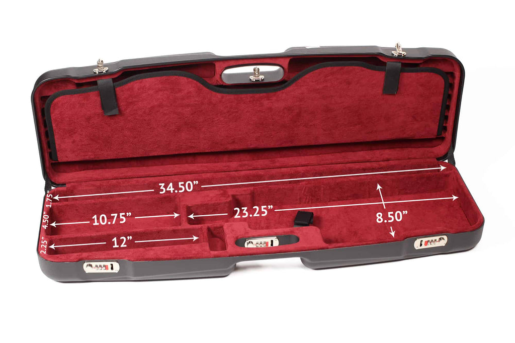 Negrini 1622LR-TUBE/5227 O/U Sporting Shotgun Tube Set Case 32″ Max + Extended Chokes