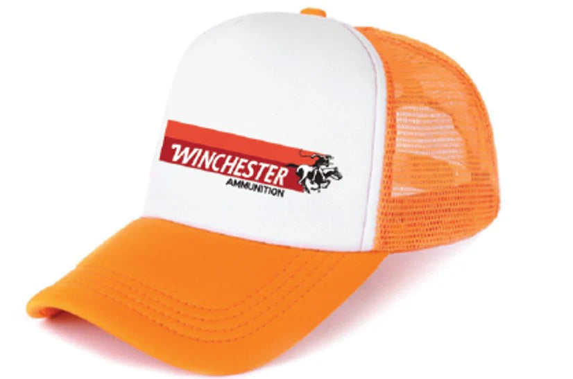 Winchester classic foam-front trucker cap.