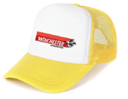 Winchester classic foam-front trucker cap.