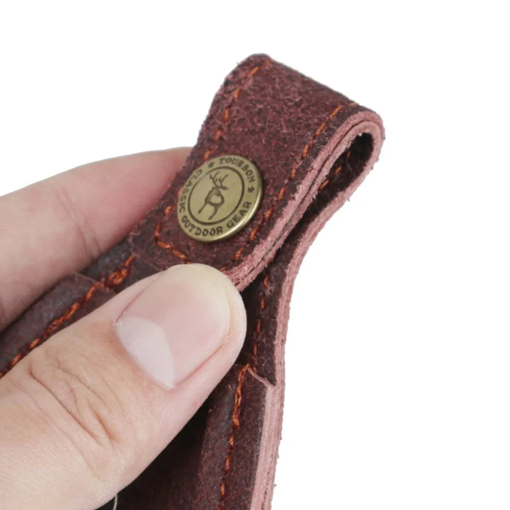TOURBON Hunting Shooting Leather Toe Protector Barrel Rest