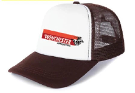 Winchester classic foam-front trucker cap.