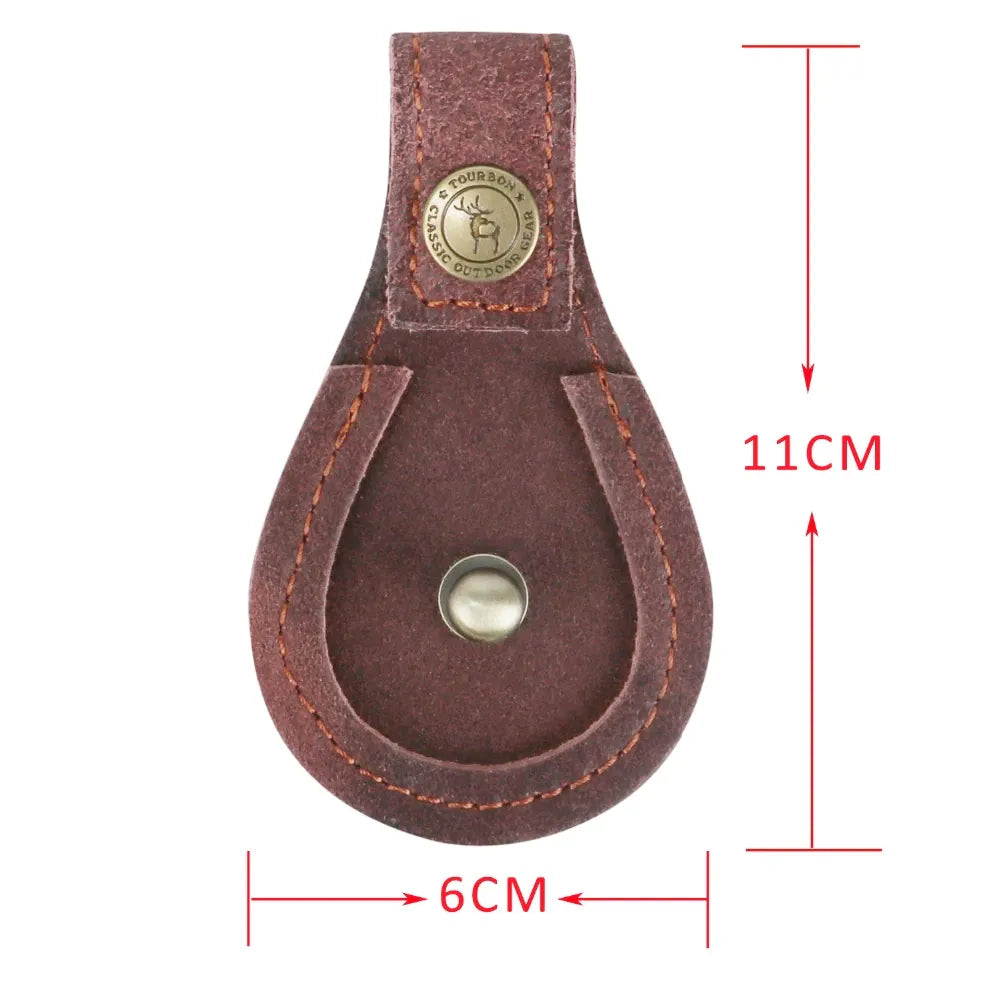 TOURBON Hunting Shooting Leather Toe Protector Barrel Rest
