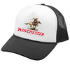 Winchester classic foam-front trucker cap.