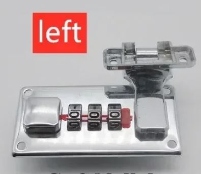 Luggage combination lock Square box alloy lock