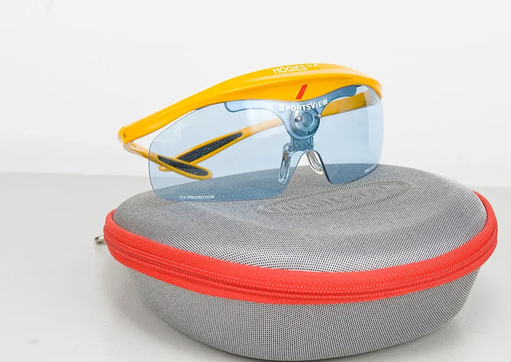 SportsView Polarised Sports Glasses Kit UV400 - Silver Frame Kit