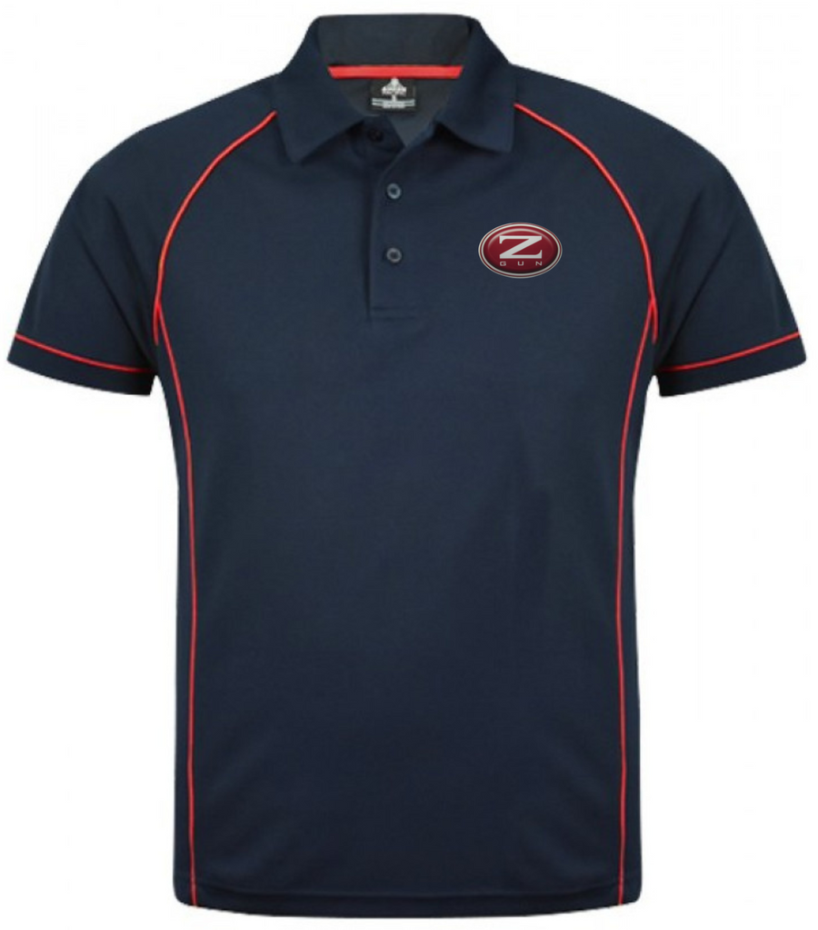 Zoli Endeavour Polo - Black/Red