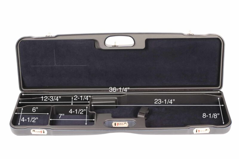 Negrini 1657R/5552 OU/SxS  Economy Case for 34" + Ext. Chokes