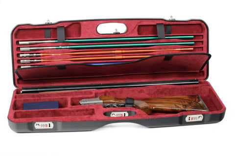 Negrini 1659LR-TUBE/5160 O/U Skeet Single Shotgun + Tube Set Travel Case 30″ Max + Chokes
