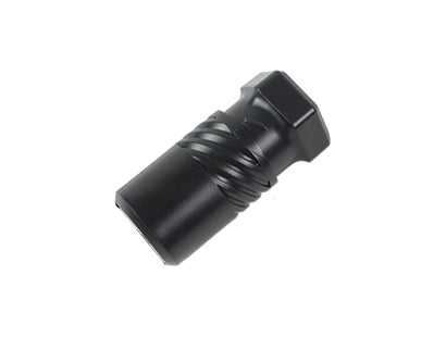 Black Single Choke Tube Container