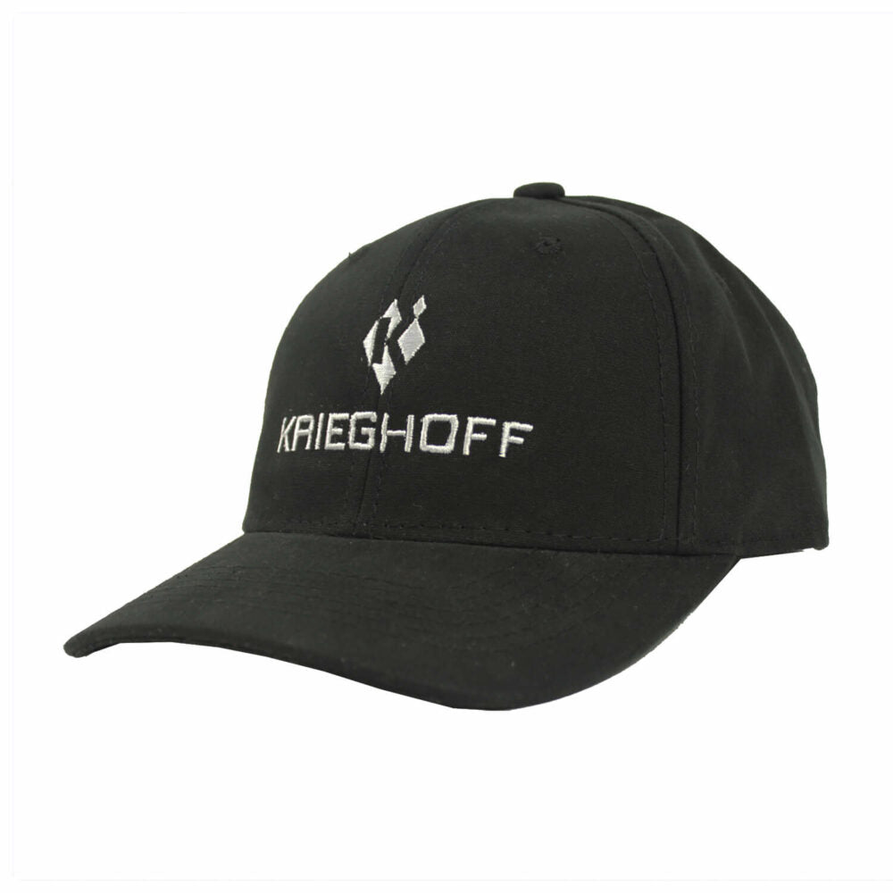Krieghoff Cotton Twill Hat Black