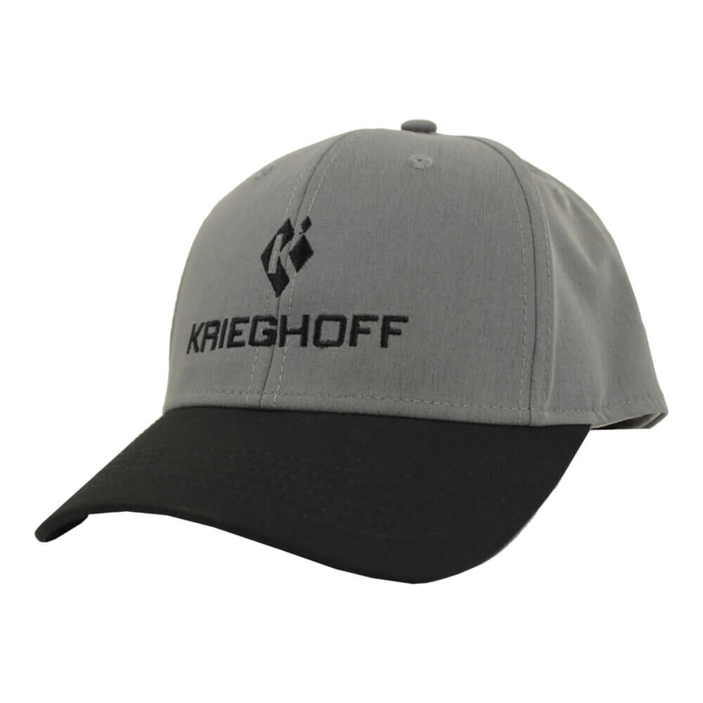 Krieghoff Cotton Twill Hat Grey/Black