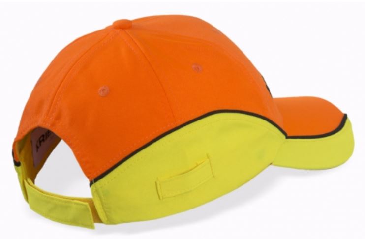 Krieghoff Cotton Twill Hunting Hat, blaze orange and yellow