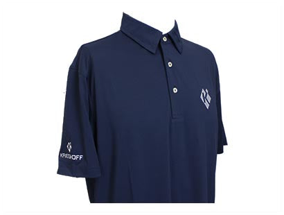 Krieghoff Bamboo Eco Tec Polo Shirt - Navy New Logo - MacWet Gloves
