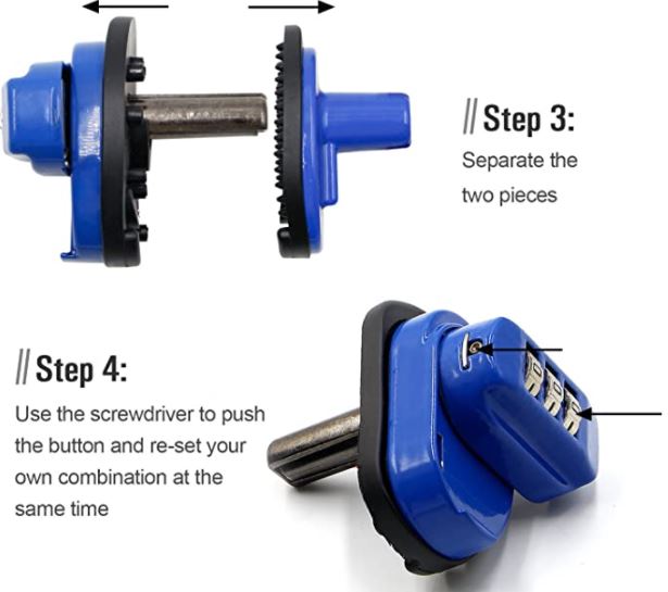 Trigger Combination Lock